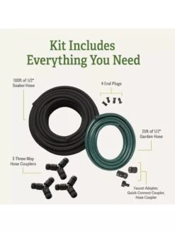 Garden Row Snip-n-Drip Soaker System -Garden Supplies Shop 8587042 inclusion