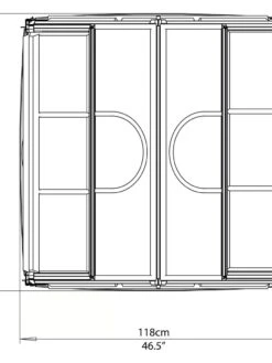Canopia® By Palram Plant Inn™ Raised Bed Greenhouse, 4' X 4' -Garden Supplies Shop 8588803 11V tif
