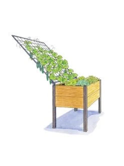 Space-Maker Pivoting Trellis, 4' -Garden Supplies Shop 8590247 SMTrellis 4ft tif