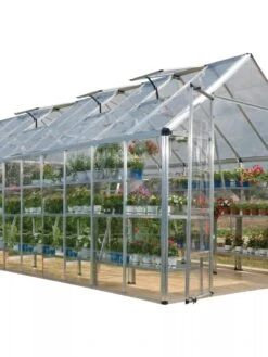 Canopia® By Palram Harmony™ Snap & Grow Greenhouse, 8' -Garden Supplies Shop 8591043 03V tif