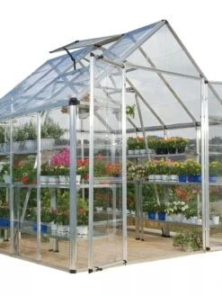 Canopia® By Palram Harmony™ Snap & Grow Greenhouse, 8' -Garden Supplies Shop 8591047 02V tif