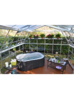 Canopia® By Palram Americana™ Greenhouse, 12' X 12' 24 Canopia® By Palram Americana™ Greenhouse, 12' X 12' -Garden Supplies Shop 8595693 04v