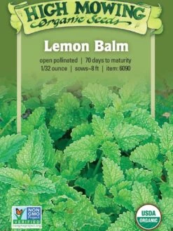 Lemon Balm Organic Seeds 7 Lemon Balm Organic Seeds -Garden Supplies Shop 8599880 02V tif