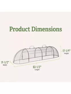 Chicken Wire Row Cloche Expandable Extra Large 3N1 -Garden Supplies Shop 8609412 1