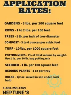 Neptune's Harvest Crab & Lobster Shell Plant Food, 4 Pound -Garden Supplies Shop 8610162 04V tif