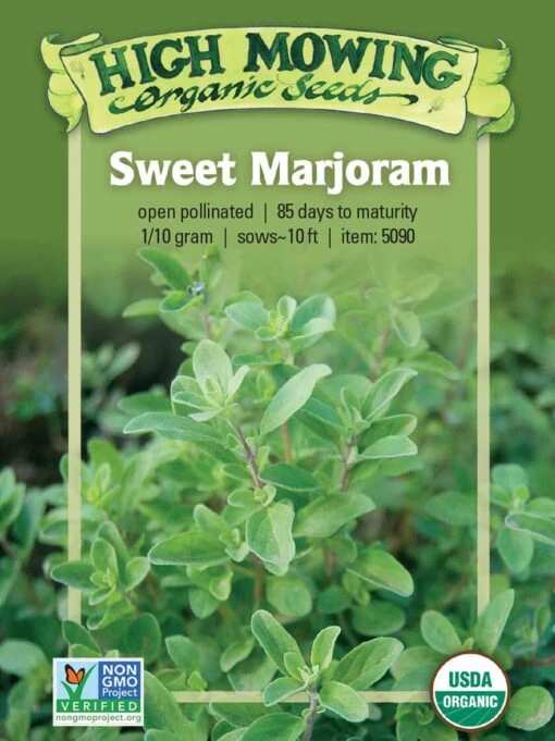Sweet Marjoram Organic Seeds 7 Sweet Marjoram Organic Seeds -Garden Supplies Shop 8610292 01v sweet marjoram organic seeds