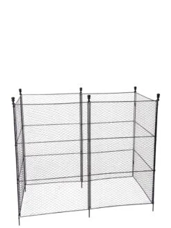 Tall Chicken Wire Critter Fence With Gate -Garden Supplies Shop 8611020 1264 tif