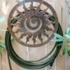 Rustic Sun Wall-Mount Garden Hose Hanger -Garden Supplies Shop 8611025 9611 tif