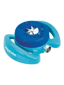 Aqua Joe® AJ-TSSBM Indestructible 9-Pattern Metal Turret Sprinkler -Garden Supplies Shop 8612869 02v