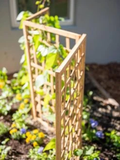 Bamboo Zig-Zag Trellis 24" X 36" 15 Bamboo Zig-Zag Trellis 24" X 36" -Garden Supplies Shop 8613151 6459