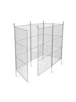 Tall Chicken Wire Critter Fence With Gate -Garden Supplies Shop 8613260 6051