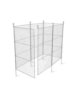 Tall Chicken Wire Critter Fence With Gate -Garden Supplies Shop 8613260 6052