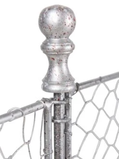 Tall Chicken Wire Critter Fence With Gate -Garden Supplies Shop 8613260 6057