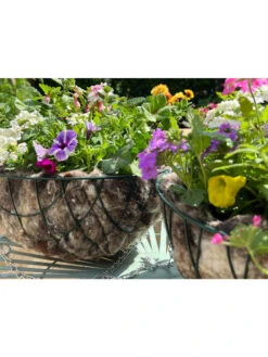 Hortiwool ® Hanging Basket Liner, Set Of 2 -Garden Supplies Shop 8613263 19v