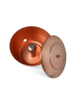 Hammered Copper Hose Pot With Lid -Garden Supplies Shop 8613311 5811