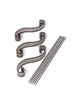 Scroll Linking Stakes, Set Of 3 -Garden Supplies Shop 8613321 5899