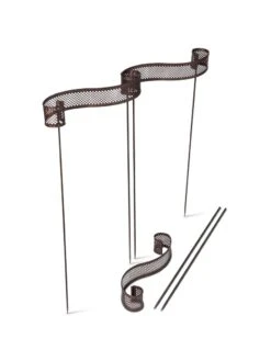 Scroll Linking Stakes, Set Of 3 -Garden Supplies Shop 8613321 5901