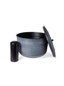 Ribbed Hose Pot With Lid -Garden Supplies Shop 8613332 5804